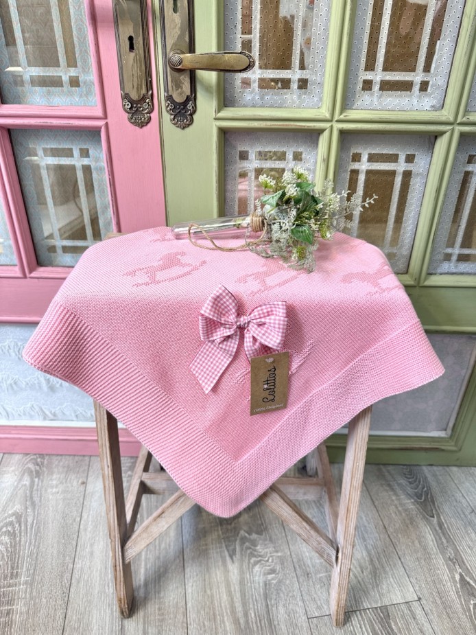 TOQUILLA ROSA PARA BEBÉ