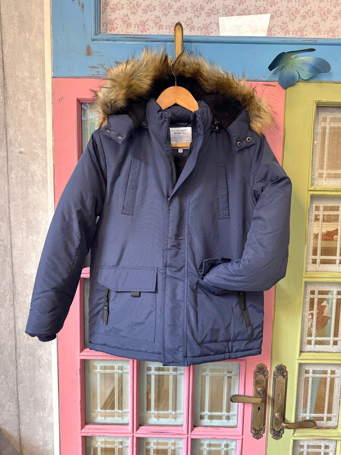 Abrigo colegial marino