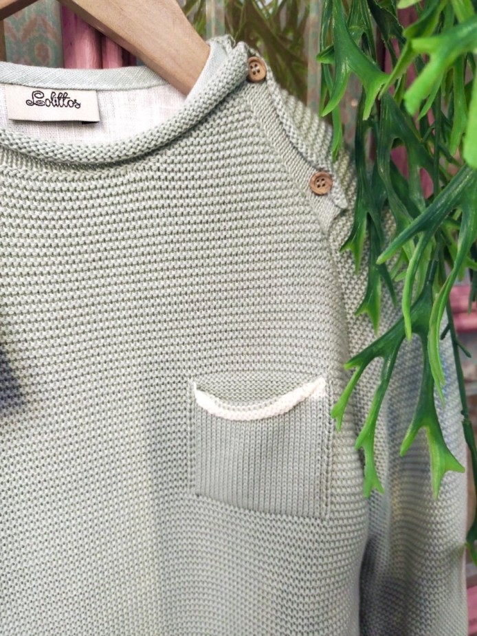 JERSEY VERDE AGUA PARA NIÑO