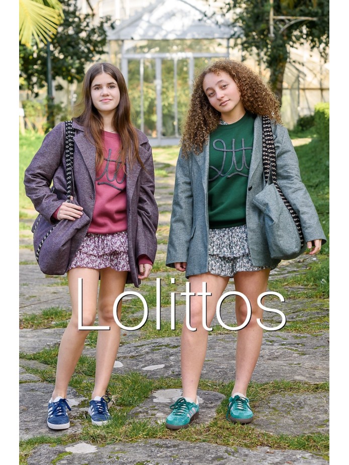 AMERICANA ABRIGO VERDE ESCARLET LOLITTOS