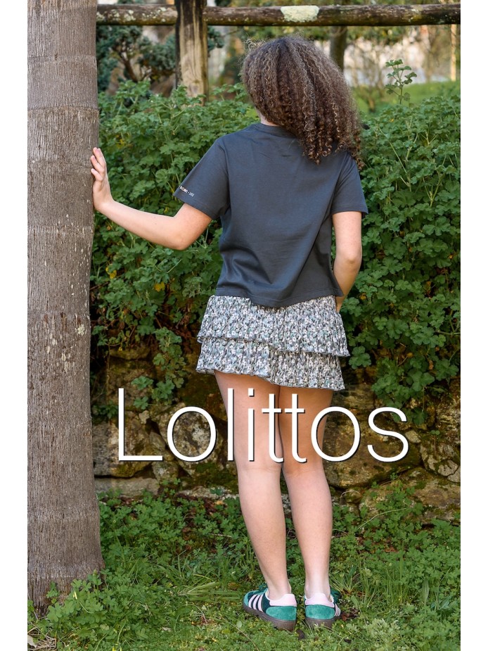 CAMISETA ESCARLET GRIS LOLITTOS