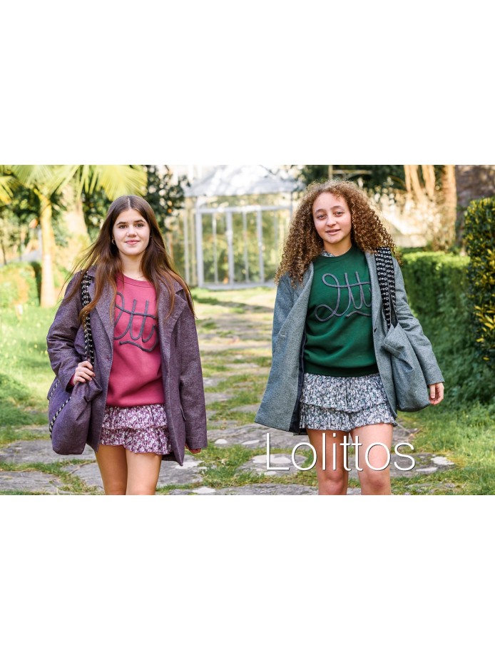 FELPA ROSA PALO ESCARLET LOLITTOS