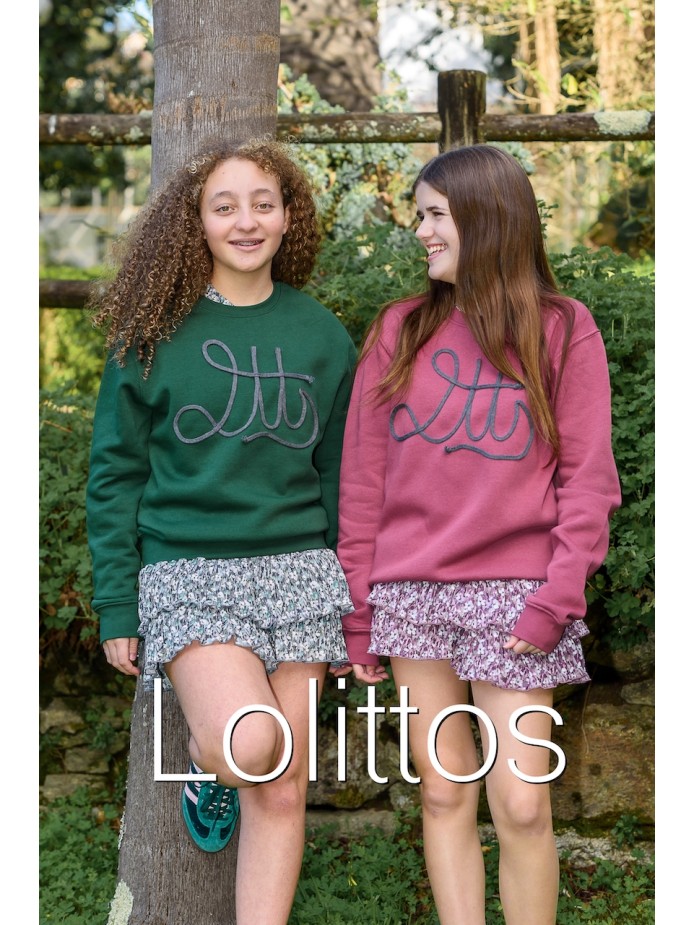 FELPA VERDE ESCARLET LOLITTOS