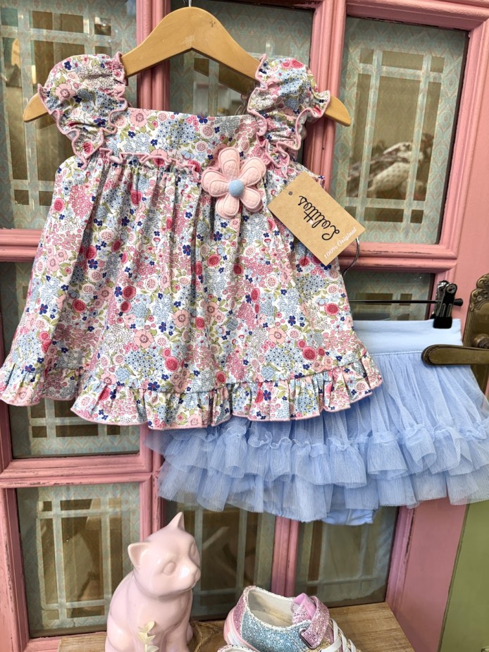 BLUSÓN Y RANA/FALDA FAUNA LOLITTOS