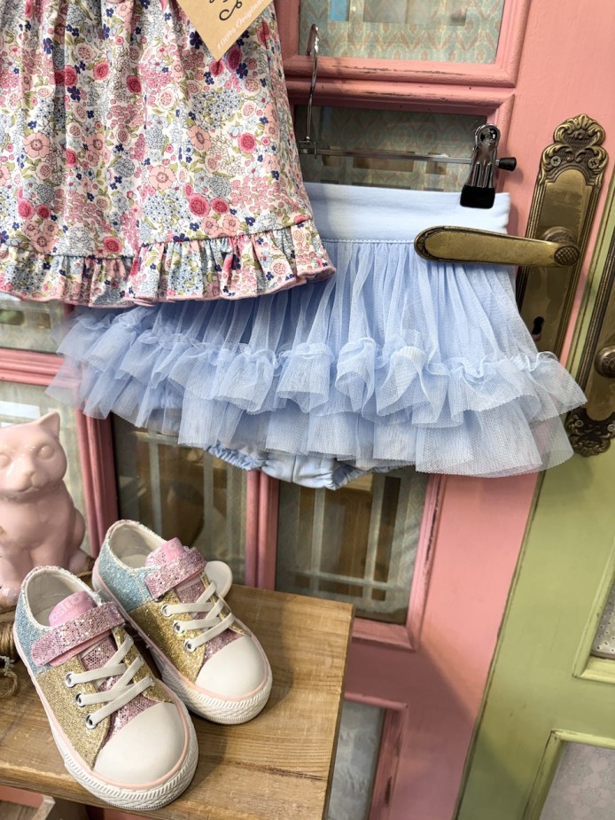 BLUSÓN Y RANA/FALDA FAUNA LOLITTOS