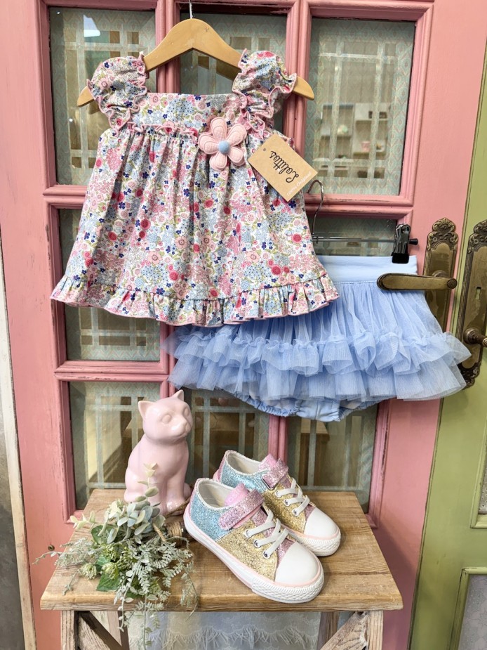 BLUSÓN Y RANA/FALDA FAUNA LOLITTOS