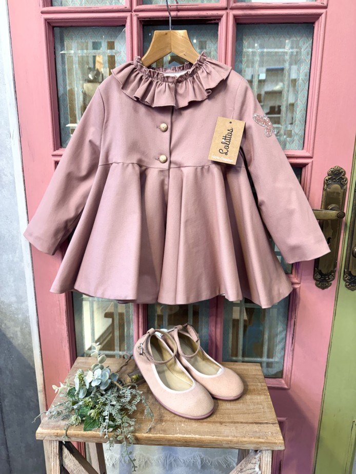 ABRIGO DUQUESITA ROSA PALO LOLITTOS