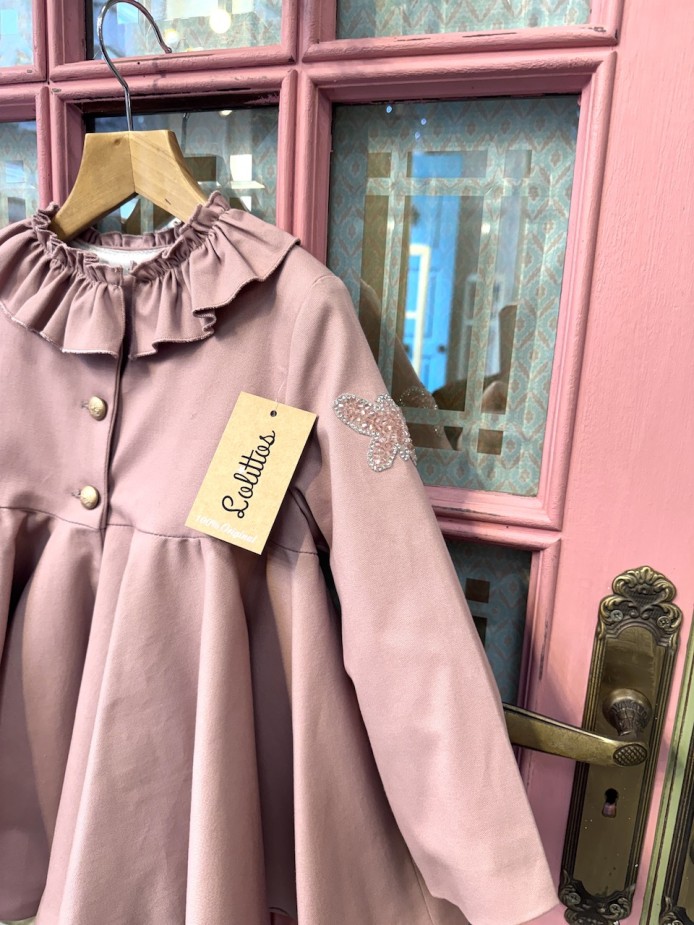 ABRIGO DUQUESITA ROSA PALO LOLITTOS