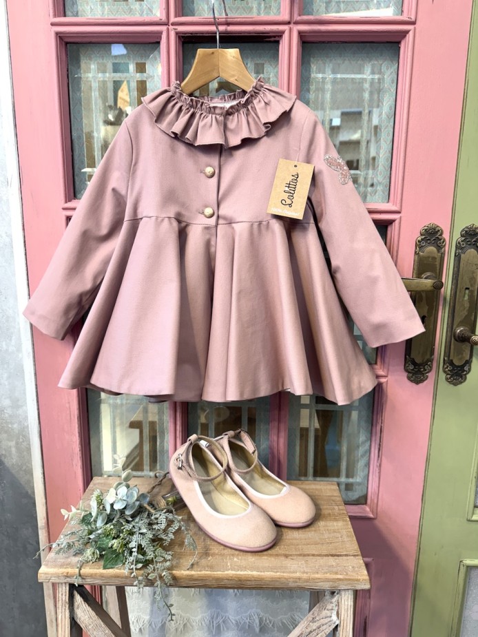 ABRIGO DUQUESITA ROSA PALO LOLITTOS