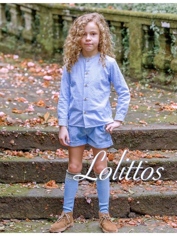 CAMISA Y BERMUDA BORREGUITO LOLITTOS