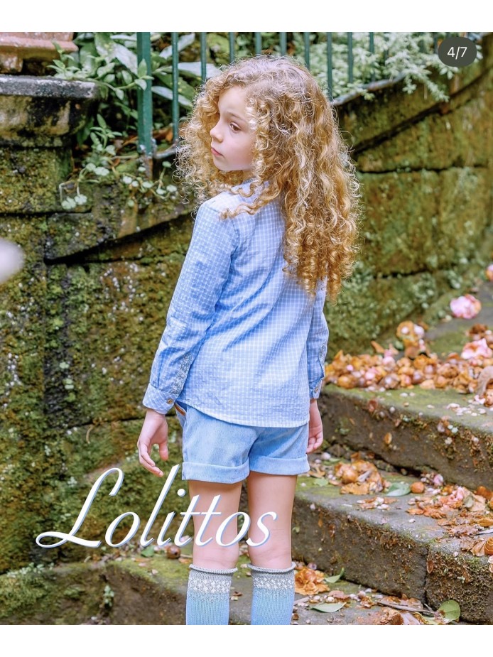 CAMISA Y BERMUDA BORREGUITO LOLITTOS