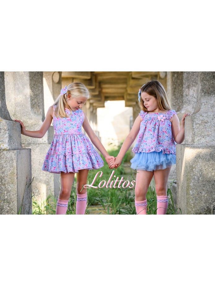 BLUSÓN Y RANA/FALDA FAUNA LOLITTOS