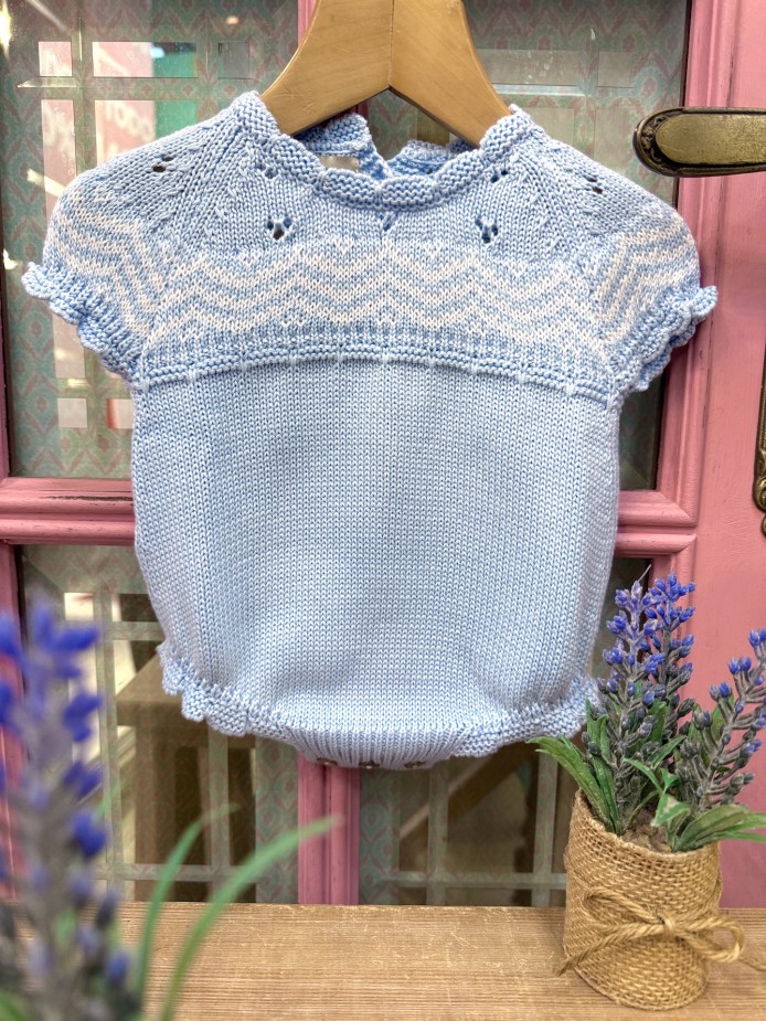 PELELE DE PUNTO PARA BEBE