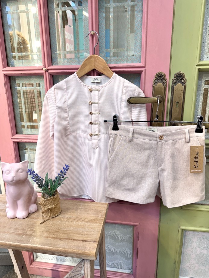 CAMISA Y BERMUDA DUQUESITA