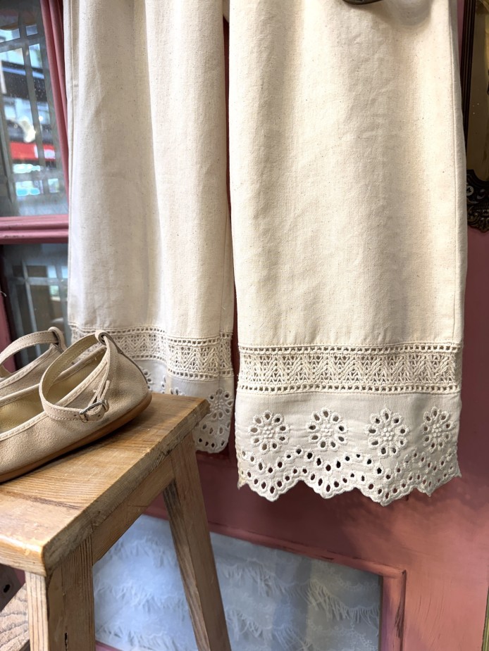 TOP Y PANTALÓN LINO ARENA