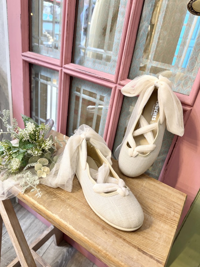 BAILARINA LAZO TUL BEIG CHUCHES