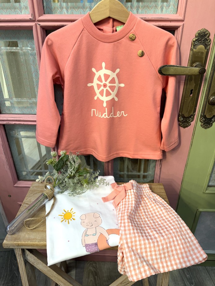 FELPA MELOCOTÓN PIOPIO