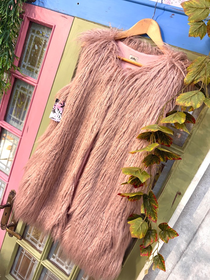 CHALECO PELO RIZO CANALÉ LOLITTOS