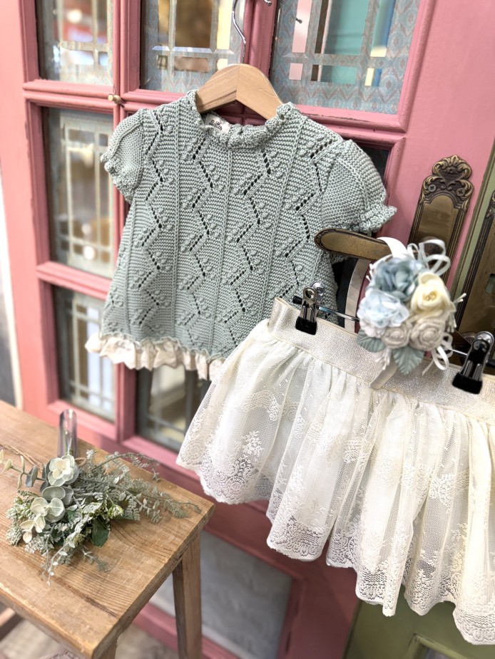 TOP Y FALDA/RANA PRALINÉ LOLITTOS