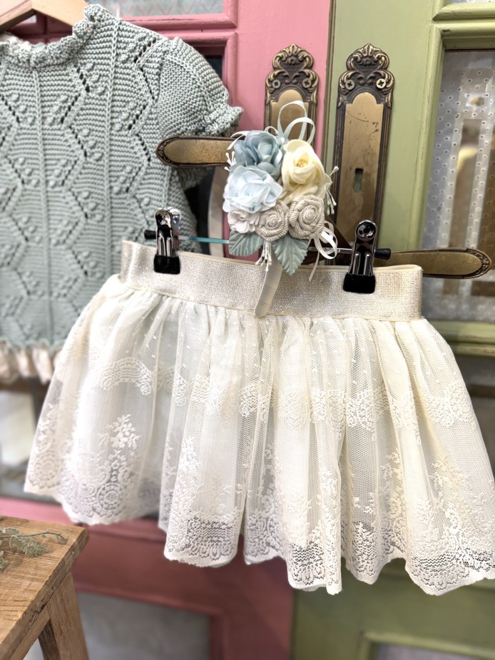 TOP Y FALDA/RANA PRALINÉ LOLITTOS