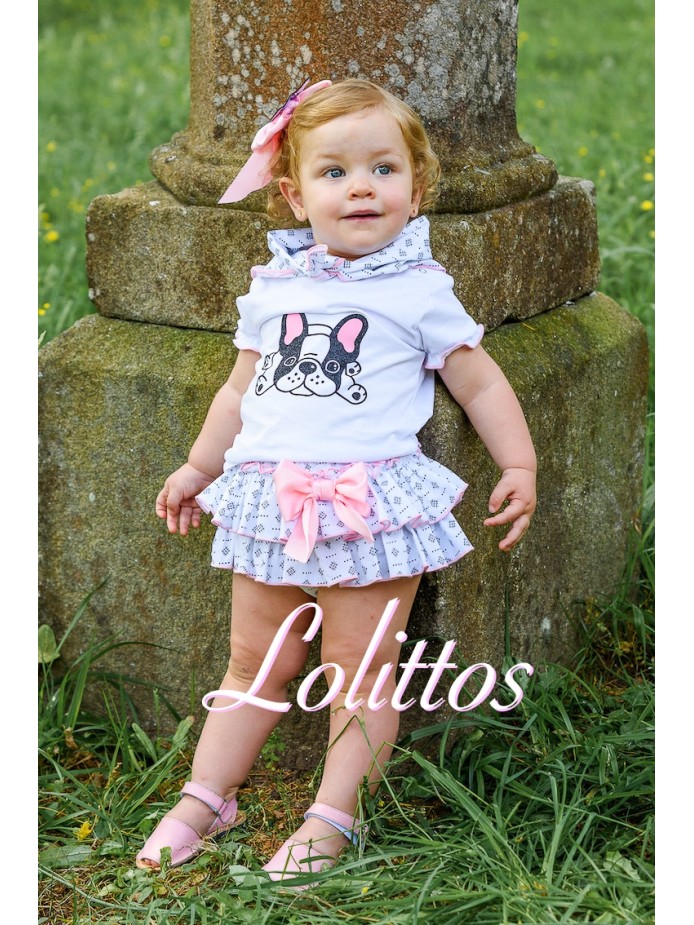 CAMISETA CON PAÑOLETA Y RANA ONIX LOLITTOS