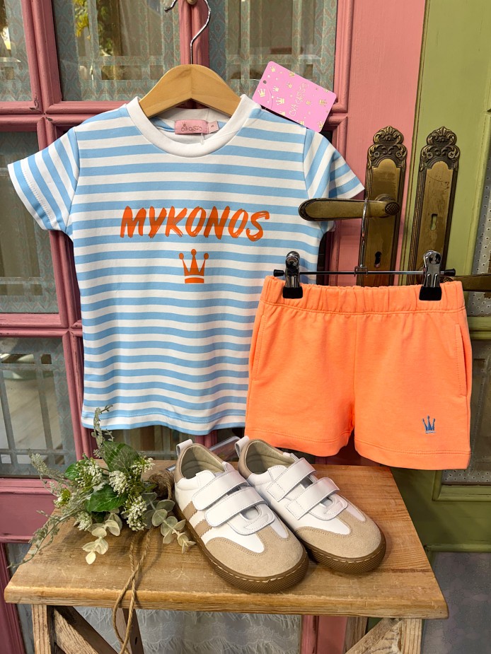 CAMISETA Y PANTALÓN O MIKONOS