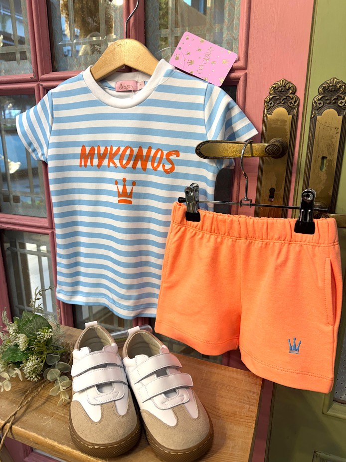 CAMISETA Y PANTALÓN O MIKONOS