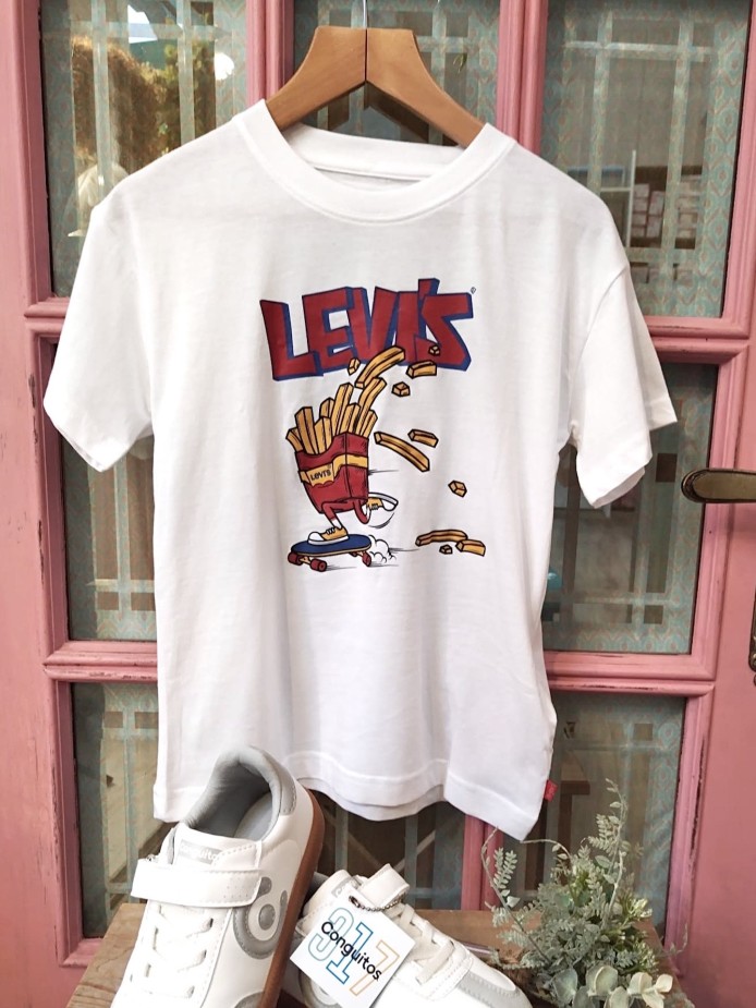 CAMISETA PATATAS FRITAS LEVIS