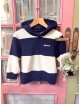 SUDADERA LISTAS AZUL MARINO SPAGNOLO