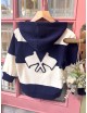 SUDADERA LISTAS AZUL MARINO SPAGNOLO