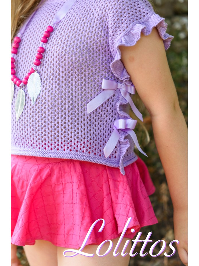 TOP Y CUBRE/FALDA AURORA LOLITTOS