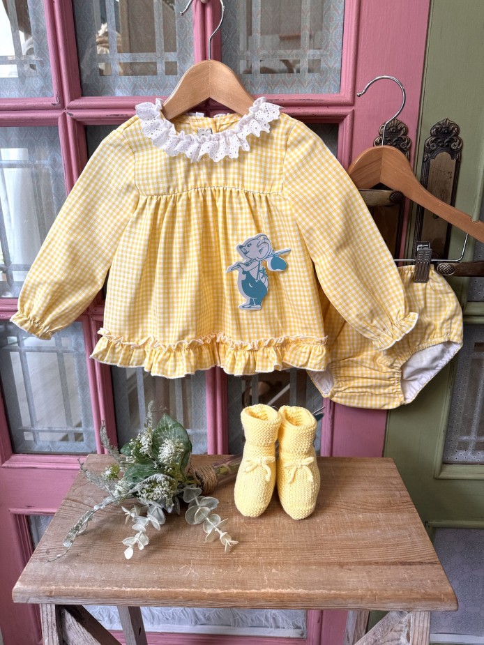 JESUSITO PARA BEBE EN AMARILLO PASTEL