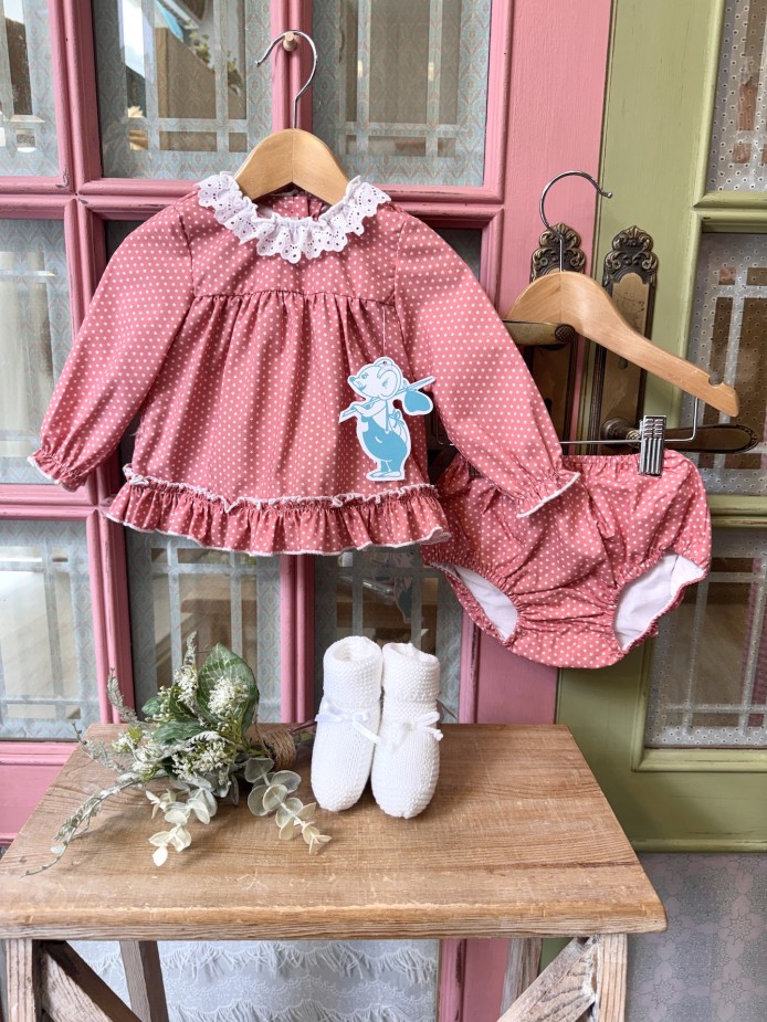 JESUSITO PARA BEBÉ EN ROSA PALO