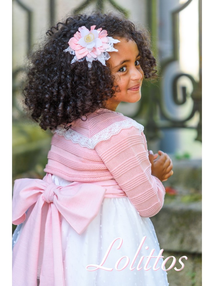 CHAQUETA ROSA LINO LOLITTOS