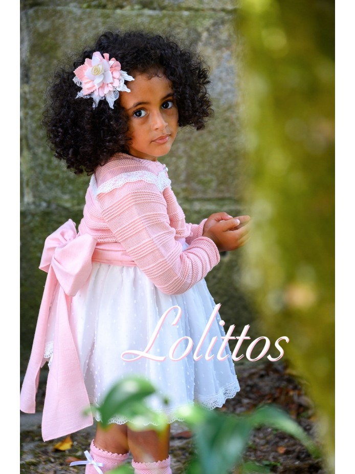CHAQUETA ROSA LINO LOLITTOS
