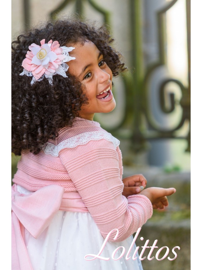 CHAQUETA ROSA LINO LOLITTOS