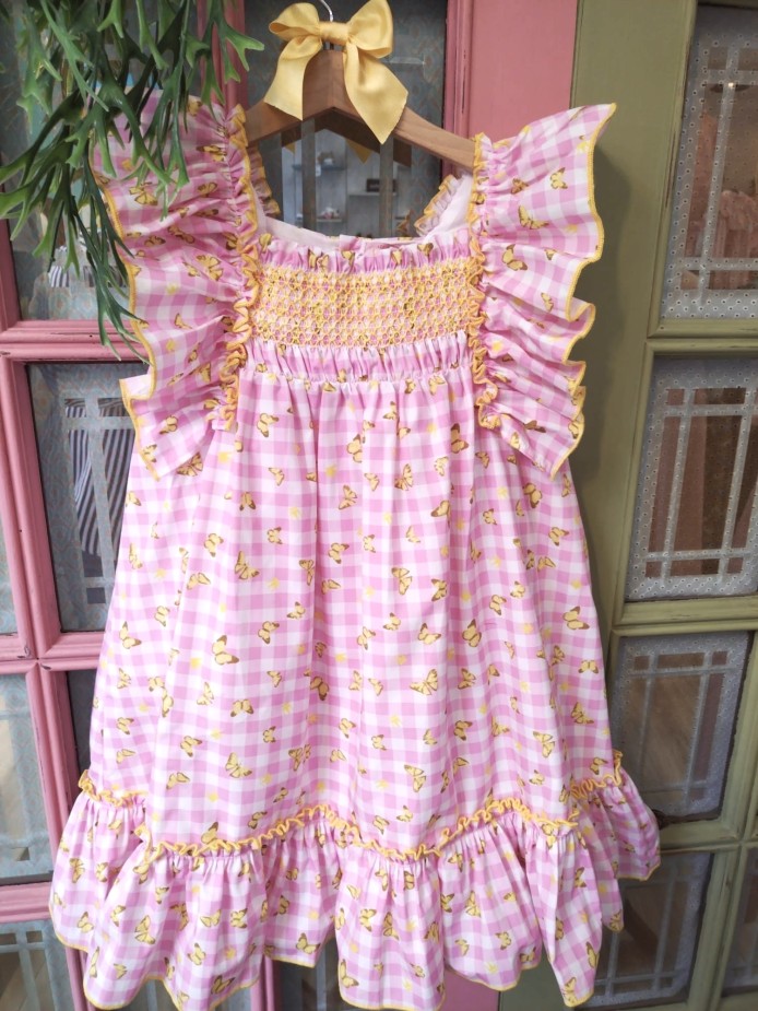 VESTIDO MARIPOSAS EVA CASTRO