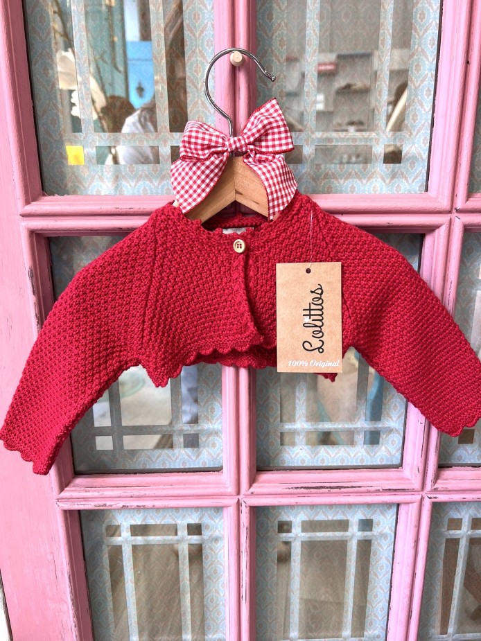 CHAQUETA BEBÉ ATARDECER LOLITTOS